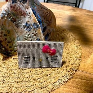 Swarovski Hello Kitty CC/money holder